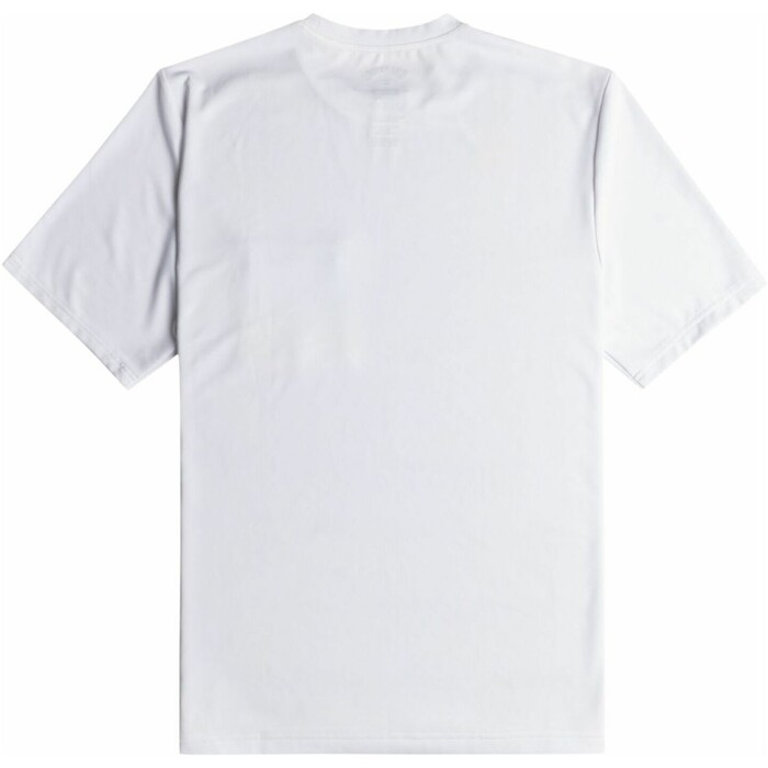 2024 Billabong Mens Team Pocket UV50 Short Sleeve Surf T-Shirt EBYWR03004 - White